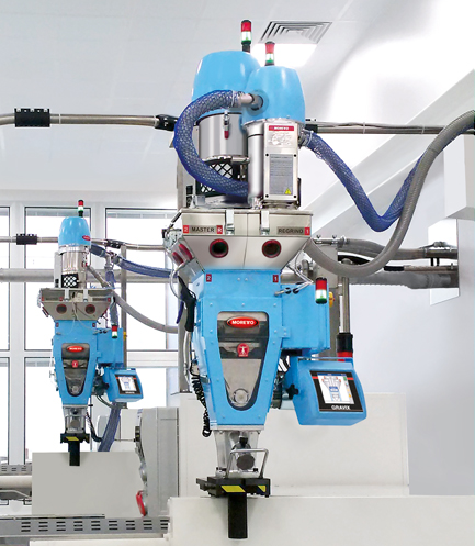 DRÄGER: Dosiersysteme von Moretto, Kunststoffdosierung, Automatisierung DRÄGER: Dosiersysteme von Moretto, Kunststoffdosierung, Automatisierung
