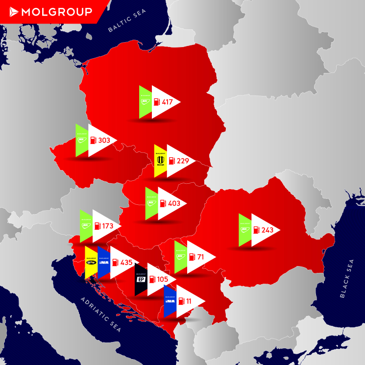 Slovnaft, a.s. und die MOL Group - ein Tankstellennetz in Polen Slovnaft, a.s. und die MOL Group - ein Tankstellennetz in Polen