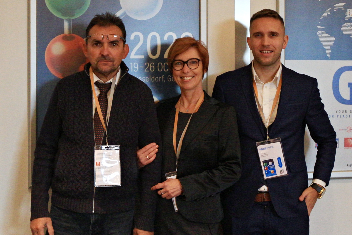 Redaktion von PlasticPortal.eu auf der K 2022 Redaktion von PlasticPortal.eu auf der K 2022