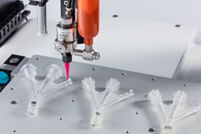 Nordson - Flüssigkeitsdosierung für die Herstellung von Medizinprodukten Nordson - Flüssigkeitsdosierung für die Herstellung von Medizinprodukten