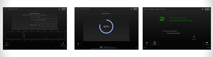 OPUS TOUCH-Workflow bei der Identifizierung OPUS TOUCH-Workflow bei der Identifizierung