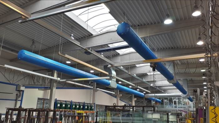 Colt International: adiabatische Kühlung für Produktionshallen Colt International: adiabatische Kühlung für Produktionshallen
