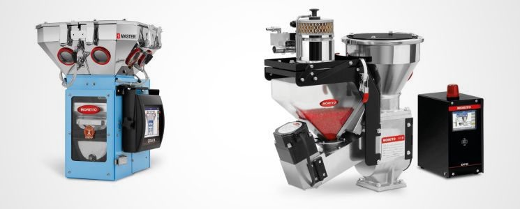 Moretto - neue Mikrodosiergeräte für Kunststoffgranulate Moretto - neue Mikrodosiergeräte für Kunststoffgranulate