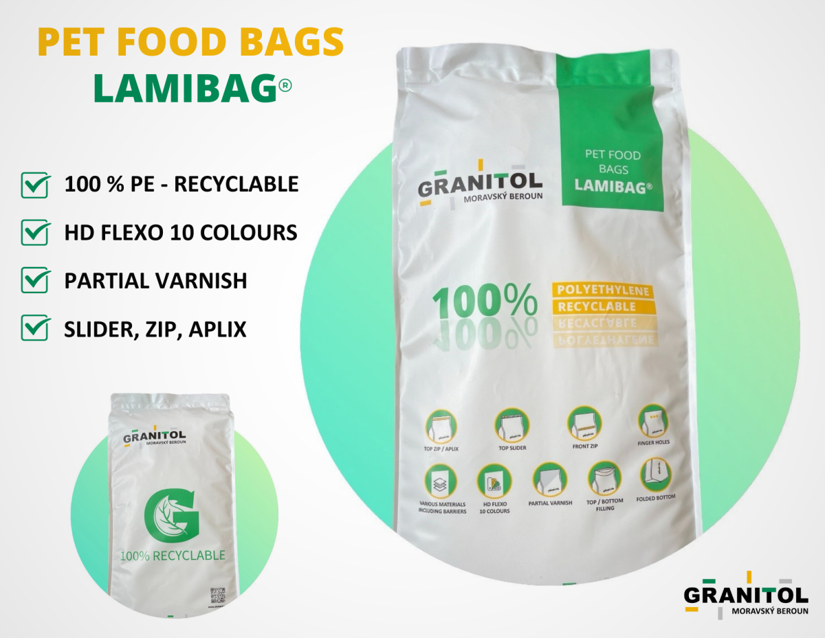 Granitol: recycelbare Verpackungen und Säcke LAMIBAG Granitol: recycelbare Verpackungen und Säcke LAMIBAG