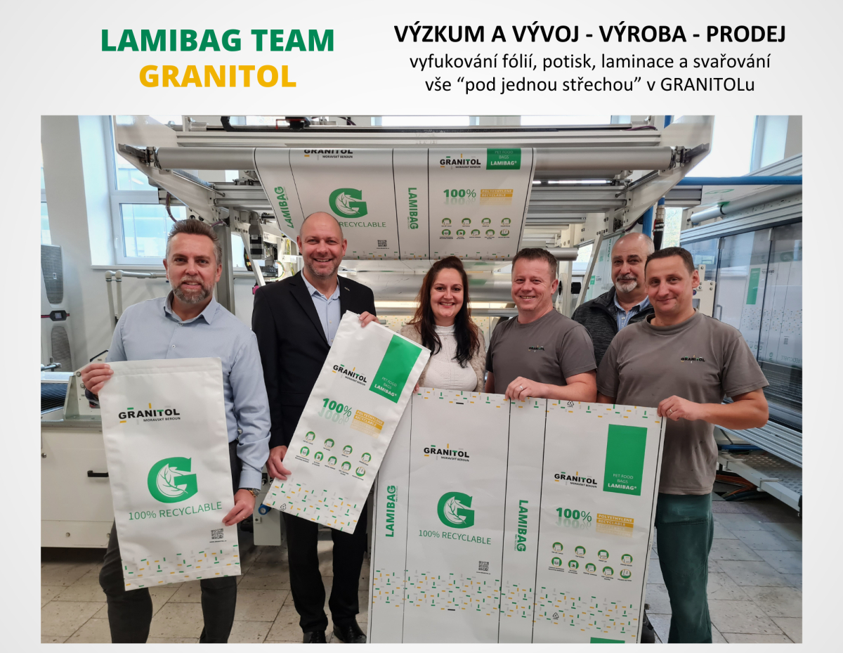Granitol: recycelbare Verpackungen und Säcke LAMIBAG Granitol: recycelbare Verpackungen und Säcke LAMIBAG