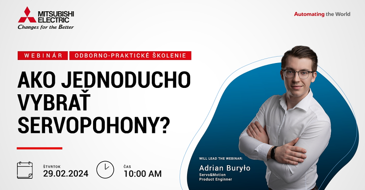Webinar Mitsubishi Electric - Wie lassen sich Servoantriebe einfach auswählen? Webinar Mitsubishi Electric - Wie lassen sich Servoantriebe einfach auswählen?