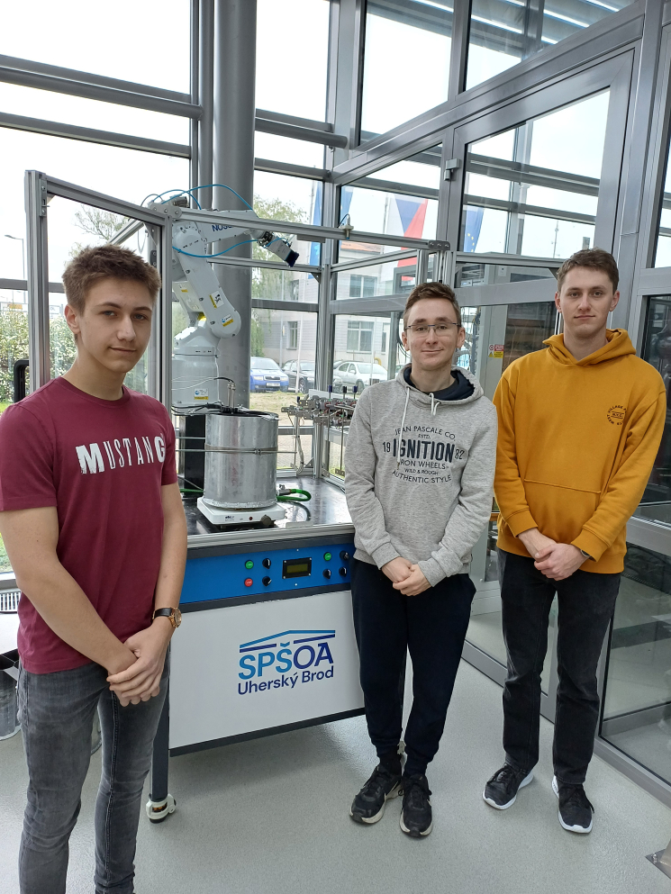 Filip Kablásek, Martin Ulčík und Ondřej Jurásek Filip Kablásek, Martin Ulčík und Ondřej Jurásek