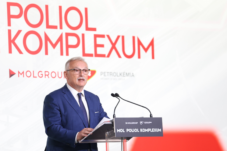Zsolt Hernádi, Vorstandsvorsitzender und Generaldirektor der MOL-Gruppe.
