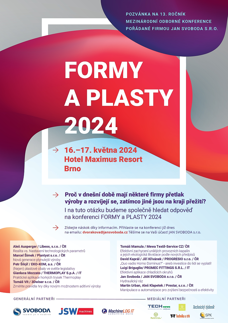 FORMY A PLASTY 2024 Einladung FORMY A PLASTY 2024 Einladung