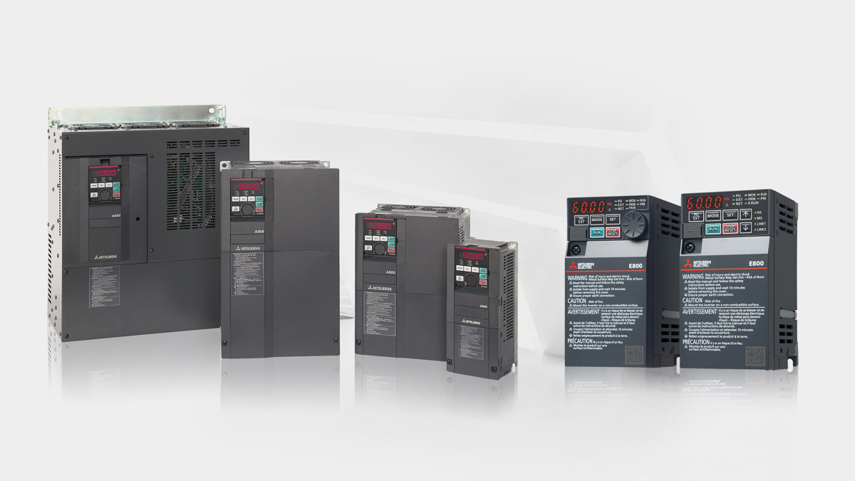 Mitsubishi Electric: Elektromotor, Antriebseinheit, Frequenzumrichter Mitsubishi Electric: Elektromotor, Antriebseinheit, Frequenzumrichter