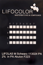 LIFOCOLOR, Laserbeschriftung